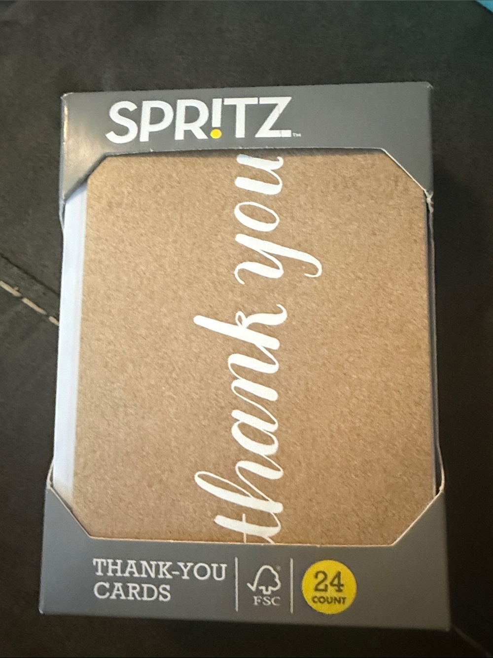 Spritz ‘Thank You' Card Set